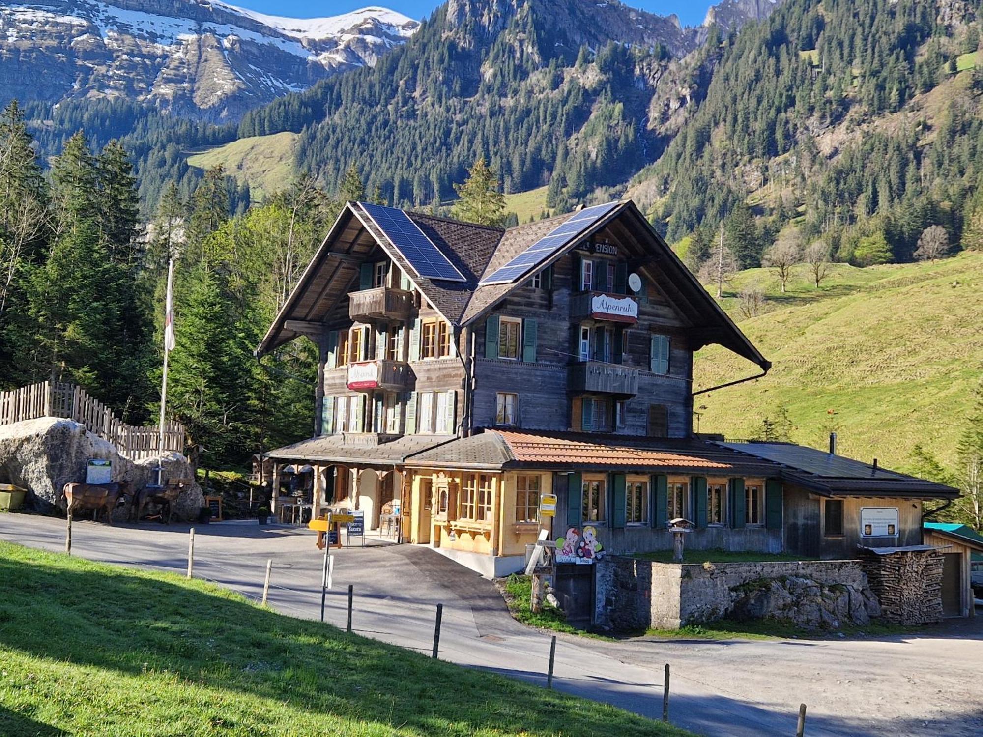 Alpenruh Kiental Hotel Eksteriør billede